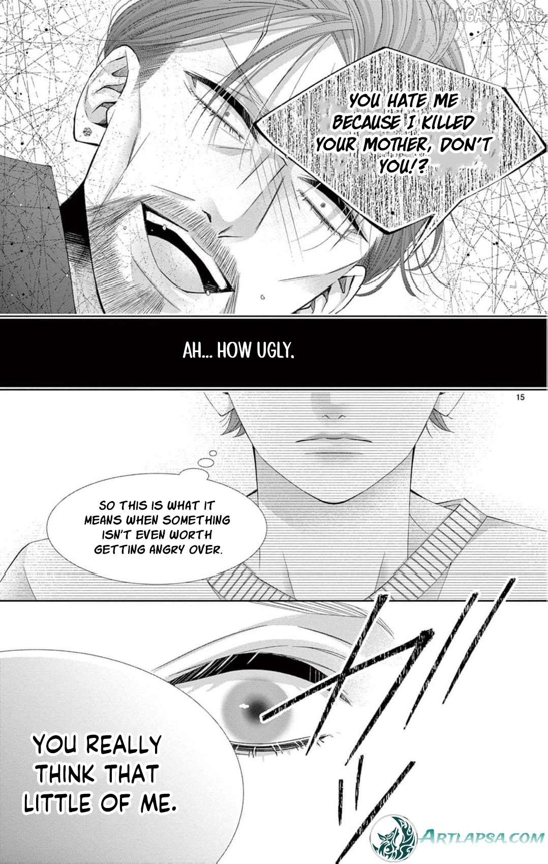 Chō wa aishū no ori ni torawareru Chapter 15 - page 18