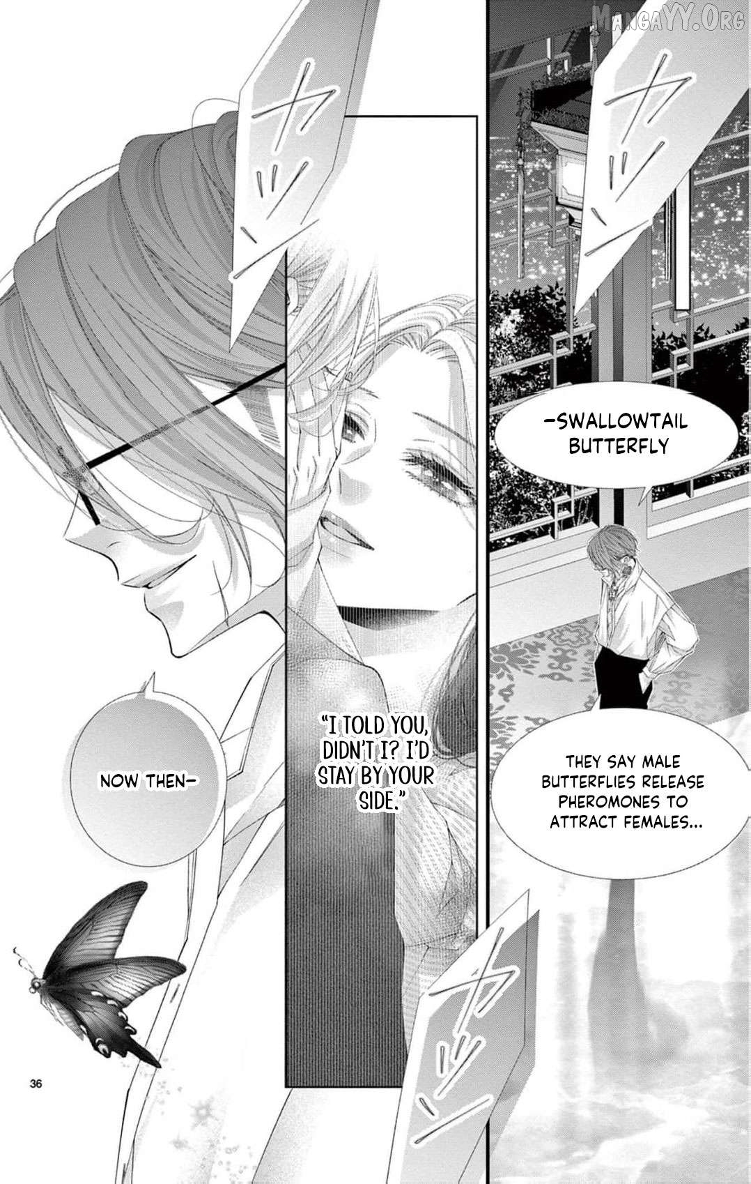 Chō wa aishū no ori ni torawareru Chapter 15 - page 39