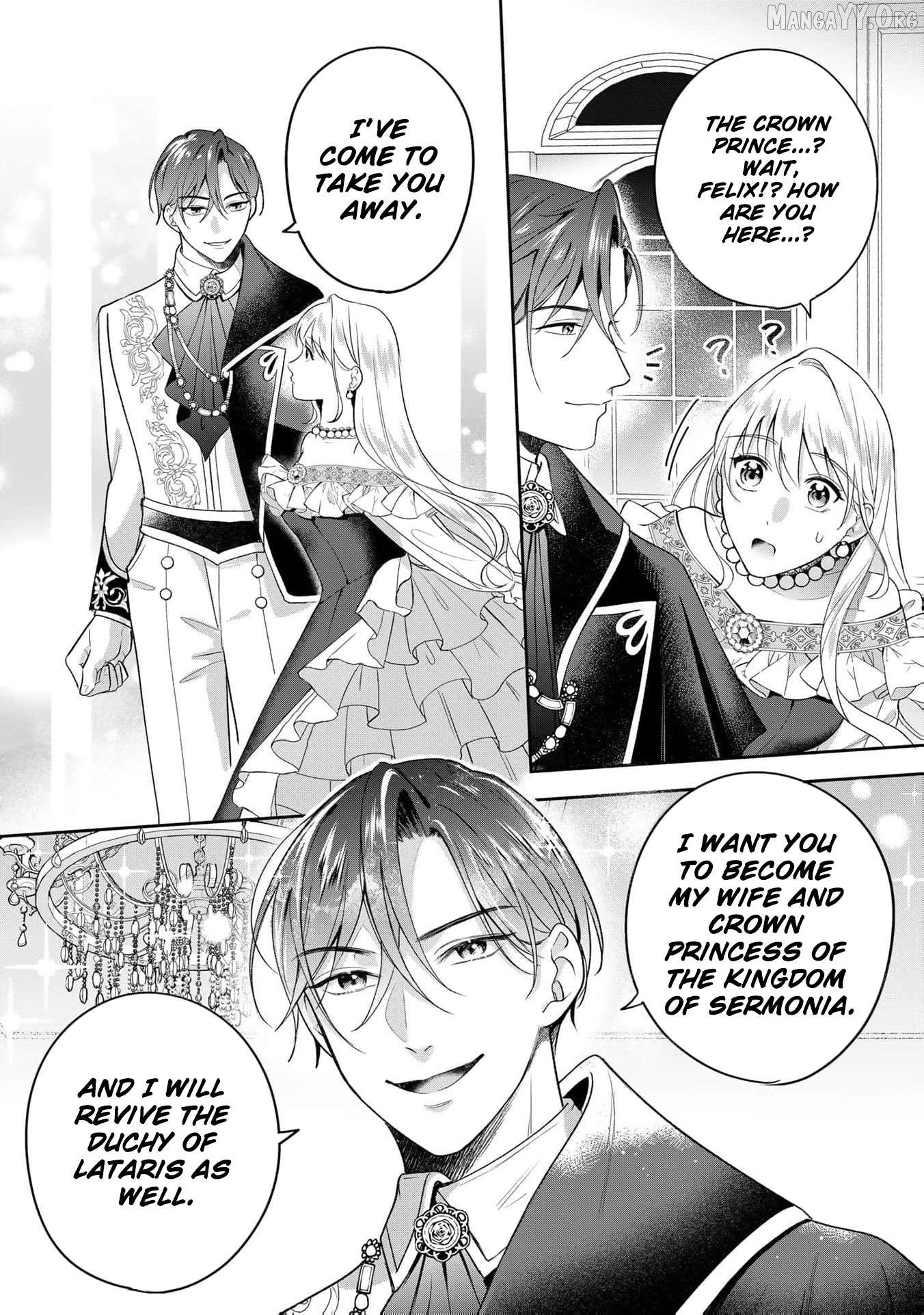 Wakeari Akuyaku Reijou-tachi ga Shiawase na Dekiai Seikatsu wo Tsukamu made Anthology Comic Chapter 12 - page 46