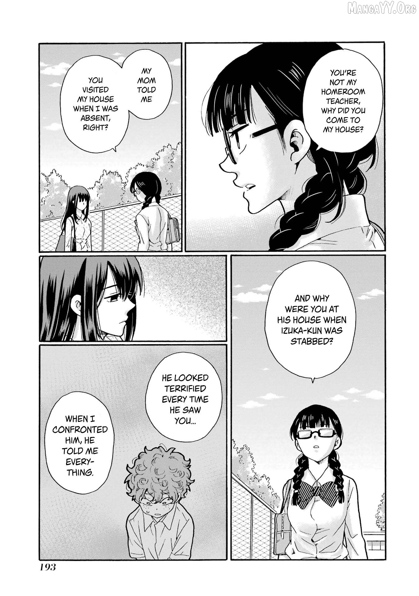 Sensei, Bokutachi wa Koroshiteimasen. Chapter 20 - page 35