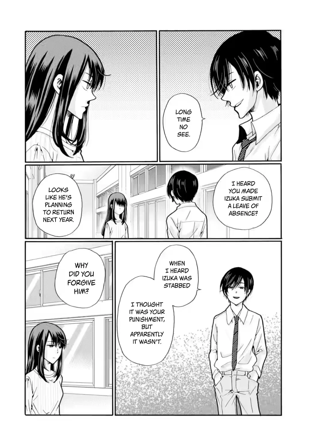 Sensei, Bokutachi wa Koroshiteimasen. Chapter 21 - page 22