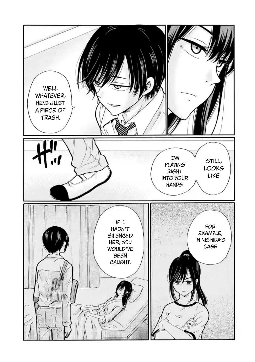 Sensei, Bokutachi wa Koroshiteimasen. Chapter 21 - page 23