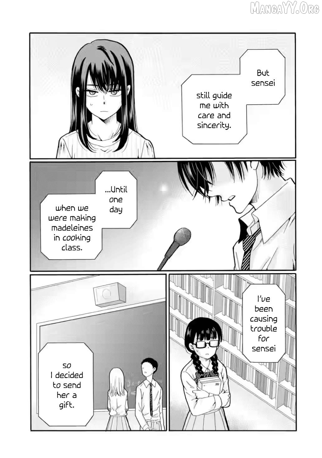 Sensei, Bokutachi wa Koroshiteimasen. Chapter 22 - page 3