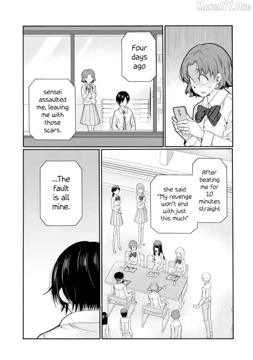 Sensei, Bokutachi wa Koroshiteimasen. Chapter 22 - page 9