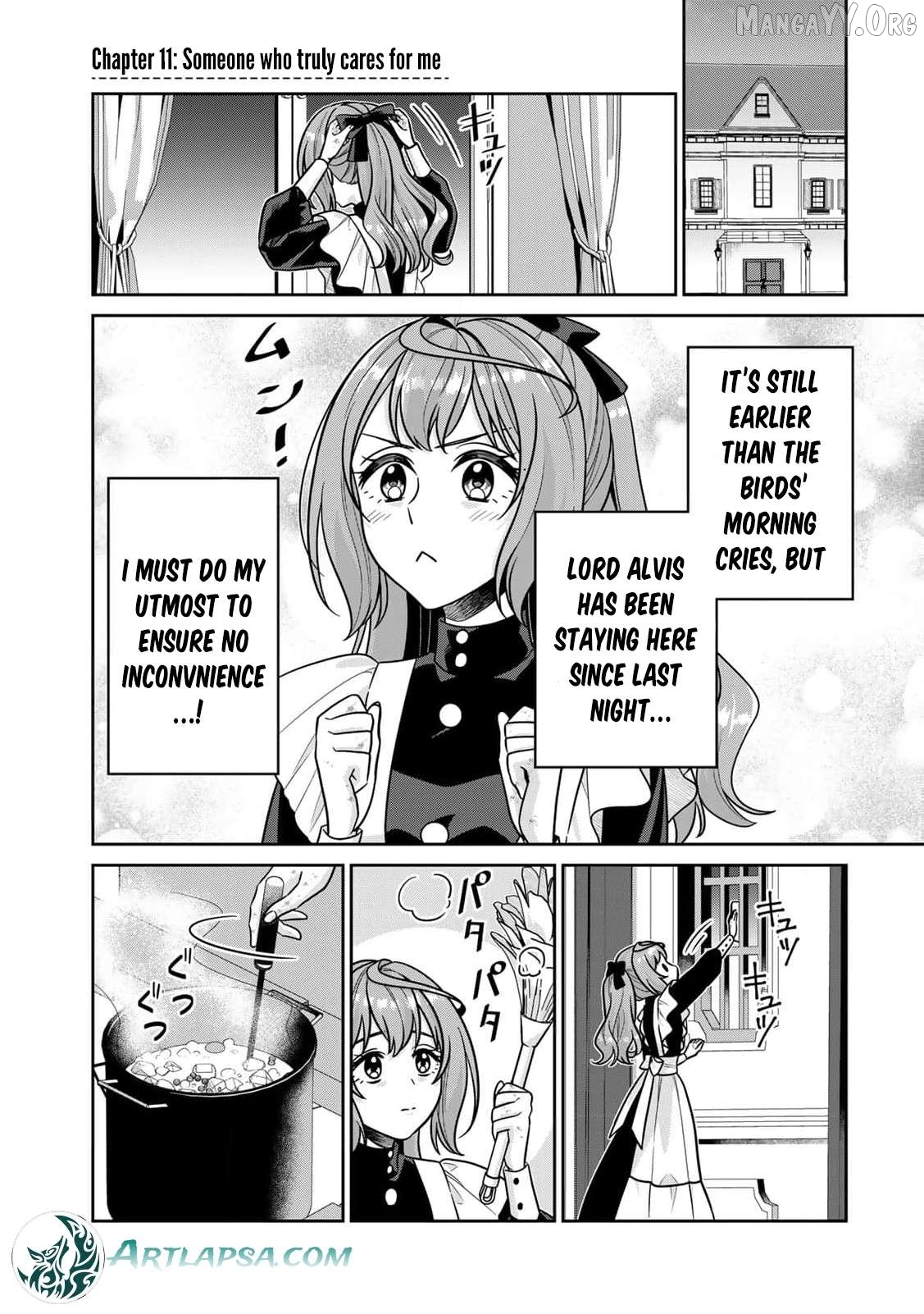 Shinjuu Kishi-sama no Senzoku Maid Chapter 11 - page 4