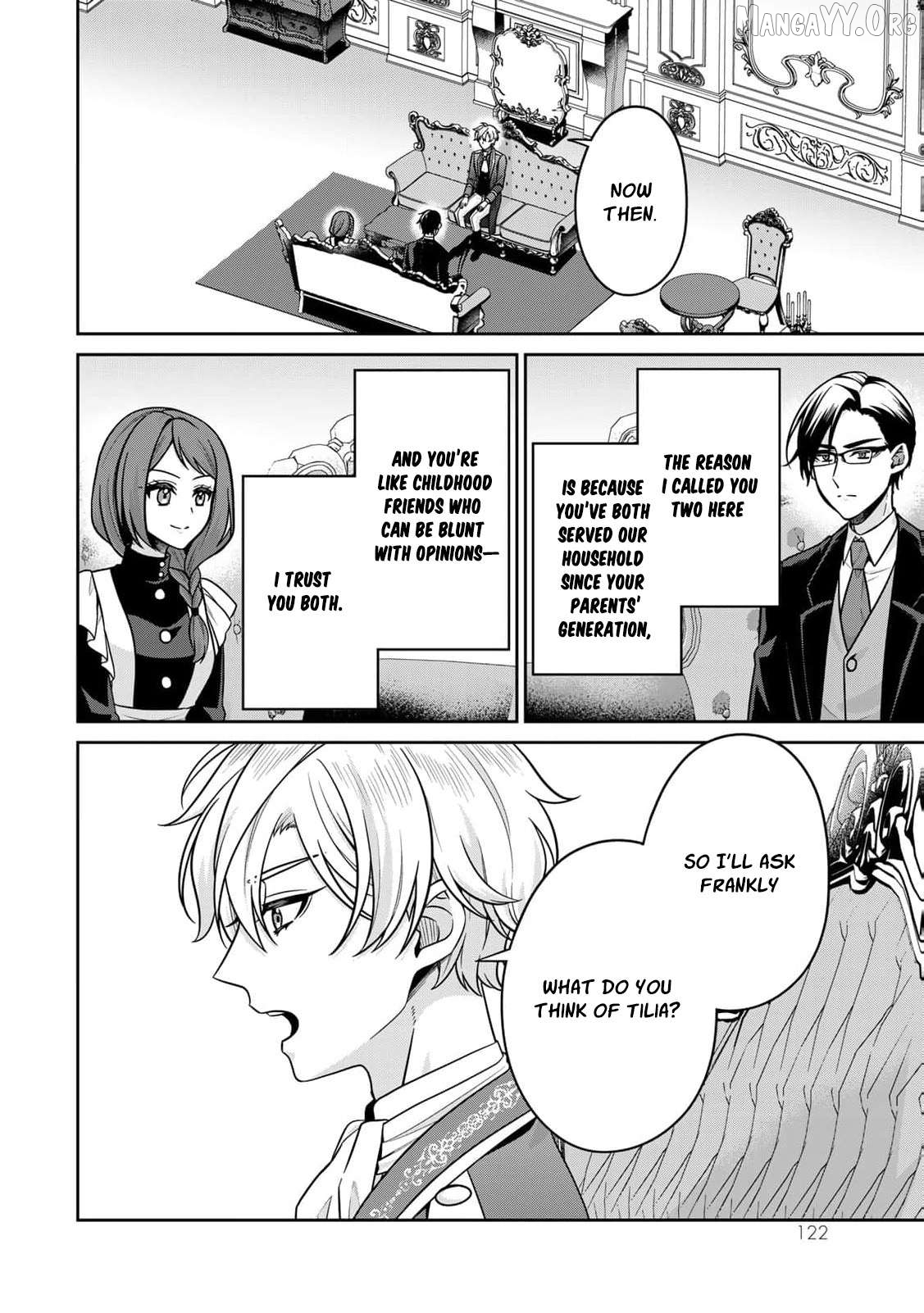 Shinjuu Kishi-sama no Senzoku Maid Chapter 8 - page 5