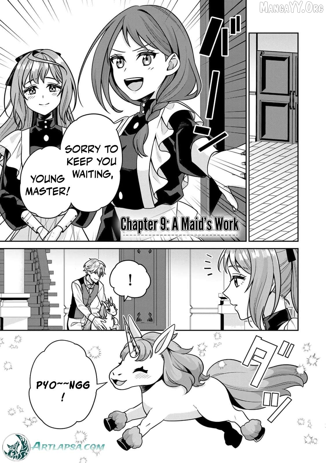 Shinjuu Kishi-sama no Senzoku Maid Chapter 9 - page 5