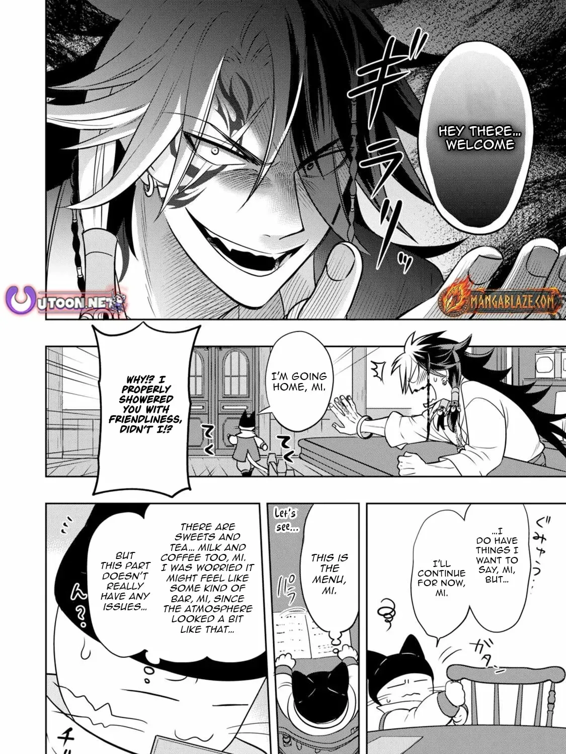 Sono Mofu Café Tenshu, Moto Saikyō Kaizoku. Chapter 3 - page 12