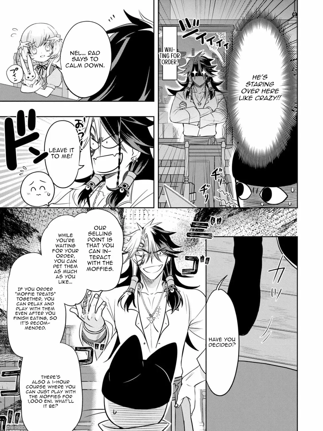 Sono Mofu Café Tenshu, Moto Saikyō Kaizoku. Chapter 3 - page 14