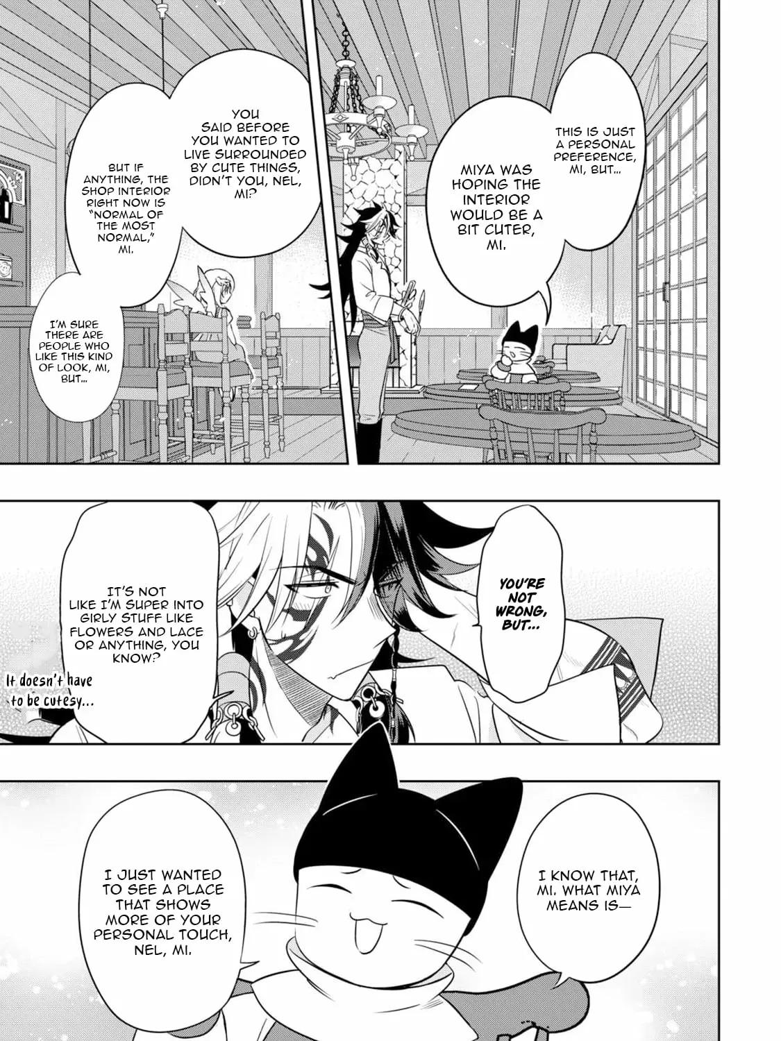 Sono Mofu Café Tenshu, Moto Saikyō Kaizoku. Chapter 3 - page 30