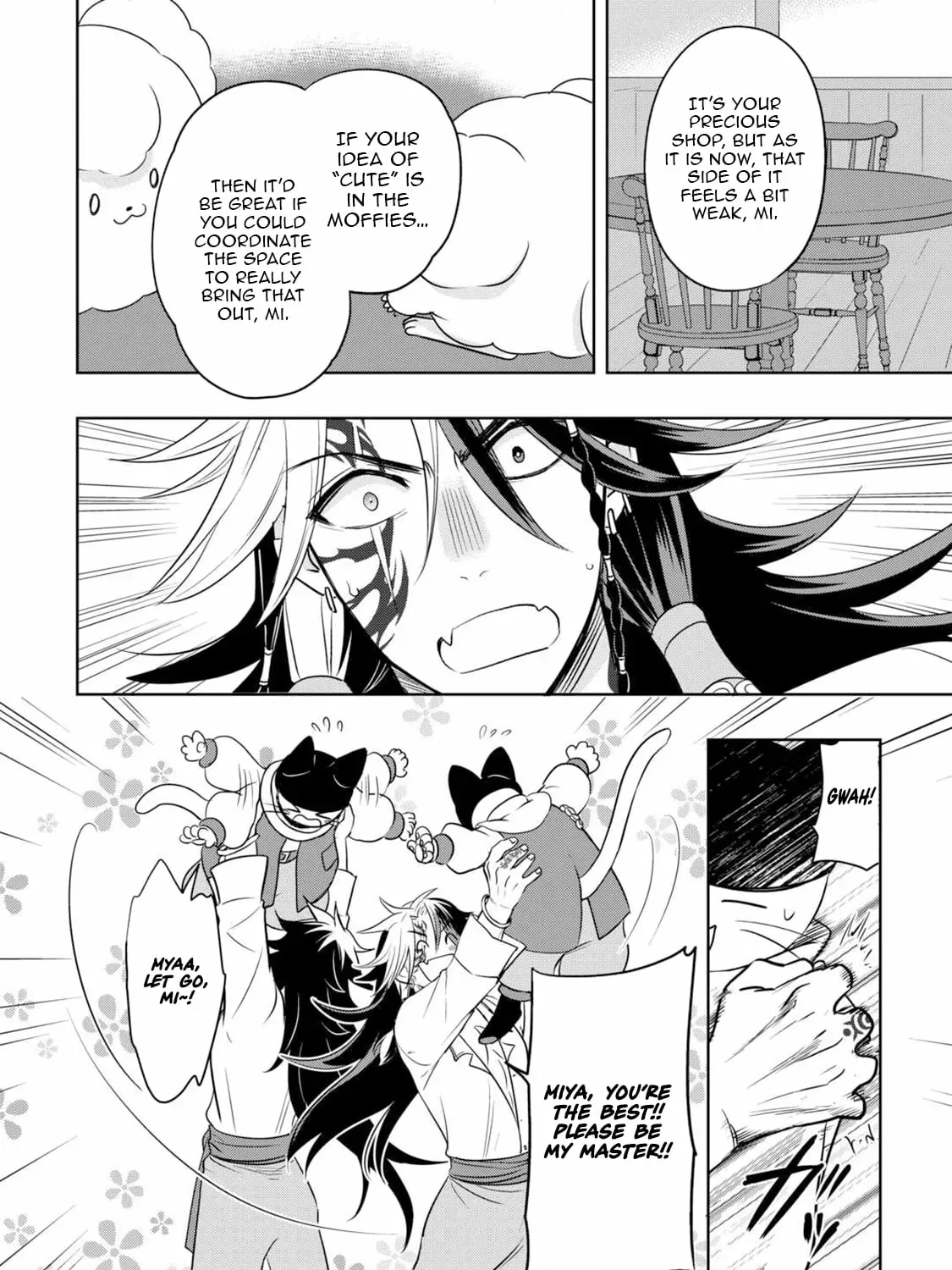 Sono Mofu Café Tenshu, Moto Saikyō Kaizoku. Chapter 3 - page 32