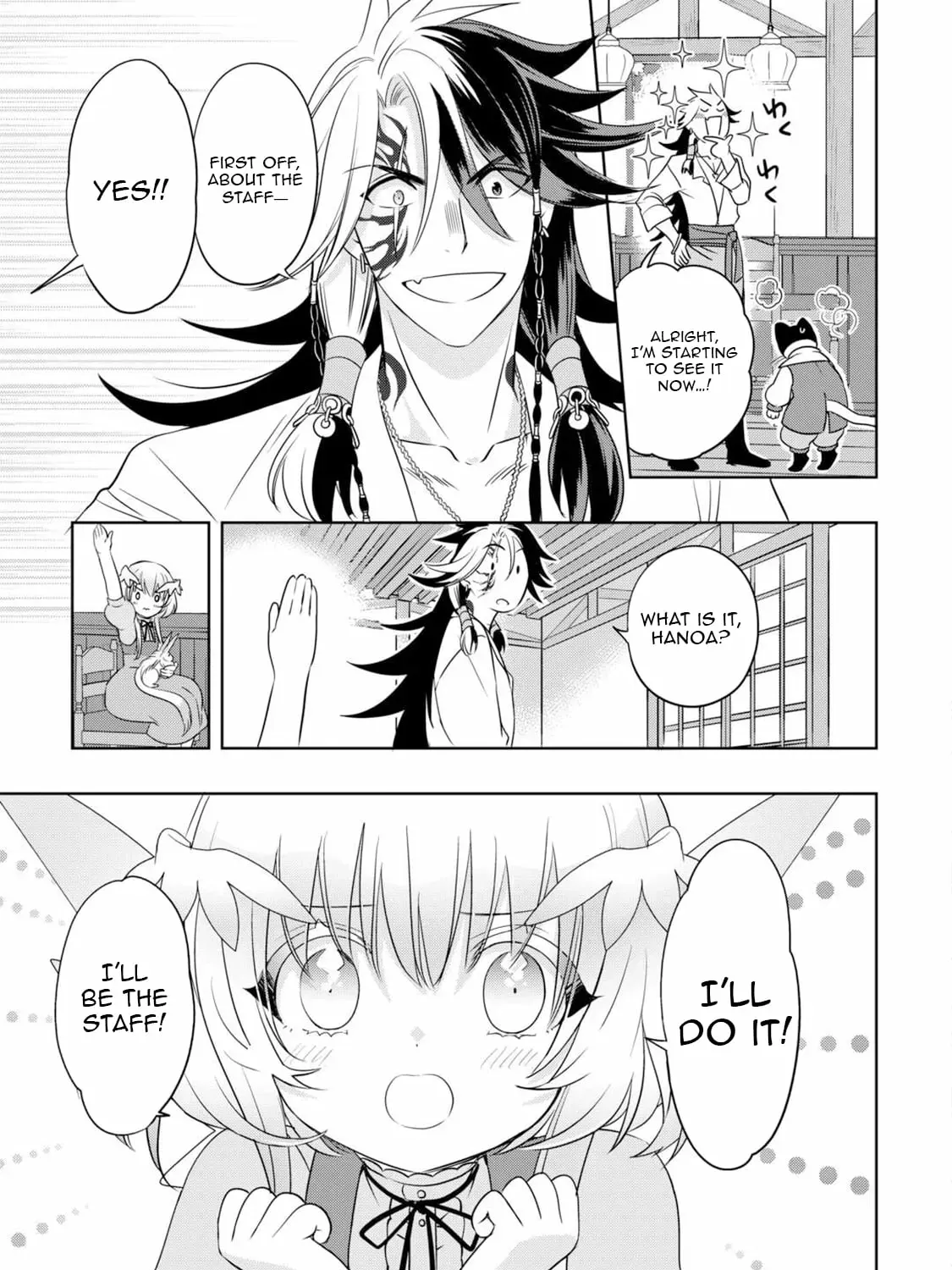 Sono Mofu Café Tenshu, Moto Saikyō Kaizoku. Chapter 3 - page 34