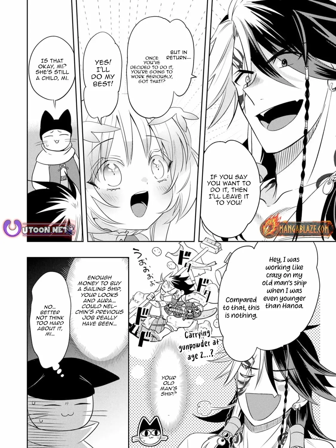 Sono Mofu Café Tenshu, Moto Saikyō Kaizoku. Chapter 3 - page 44