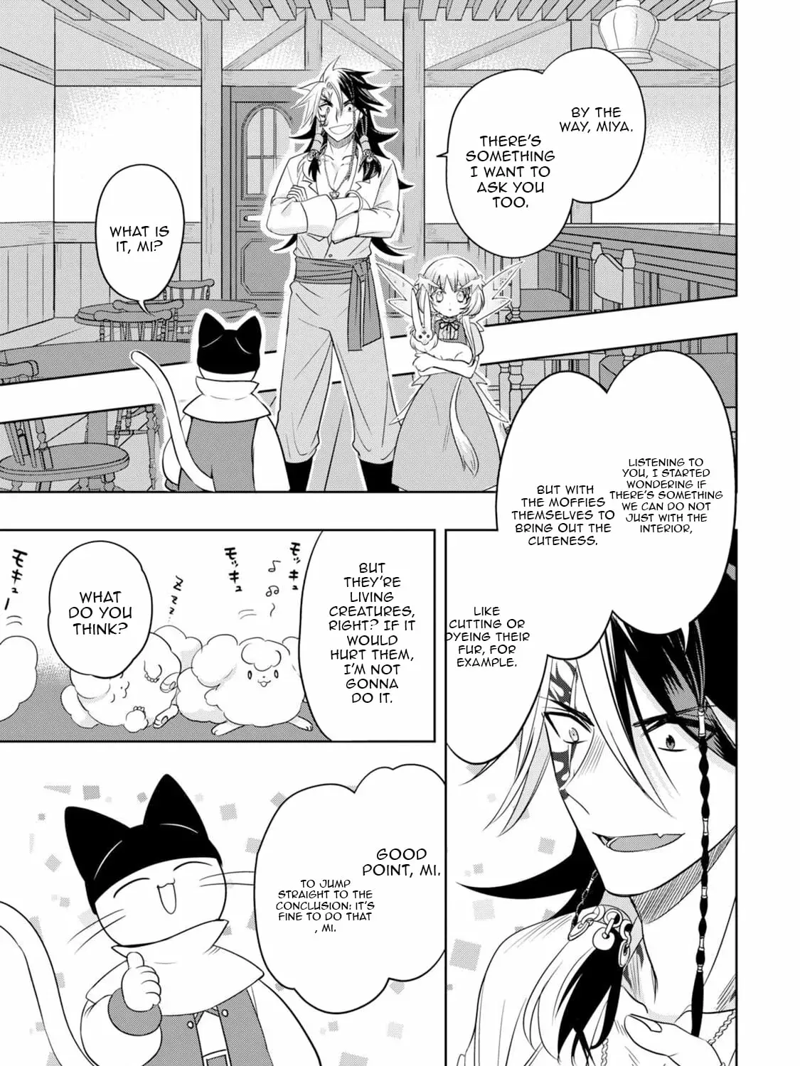 Sono Mofu Café Tenshu, Moto Saikyō Kaizoku. Chapter 3 - page 46