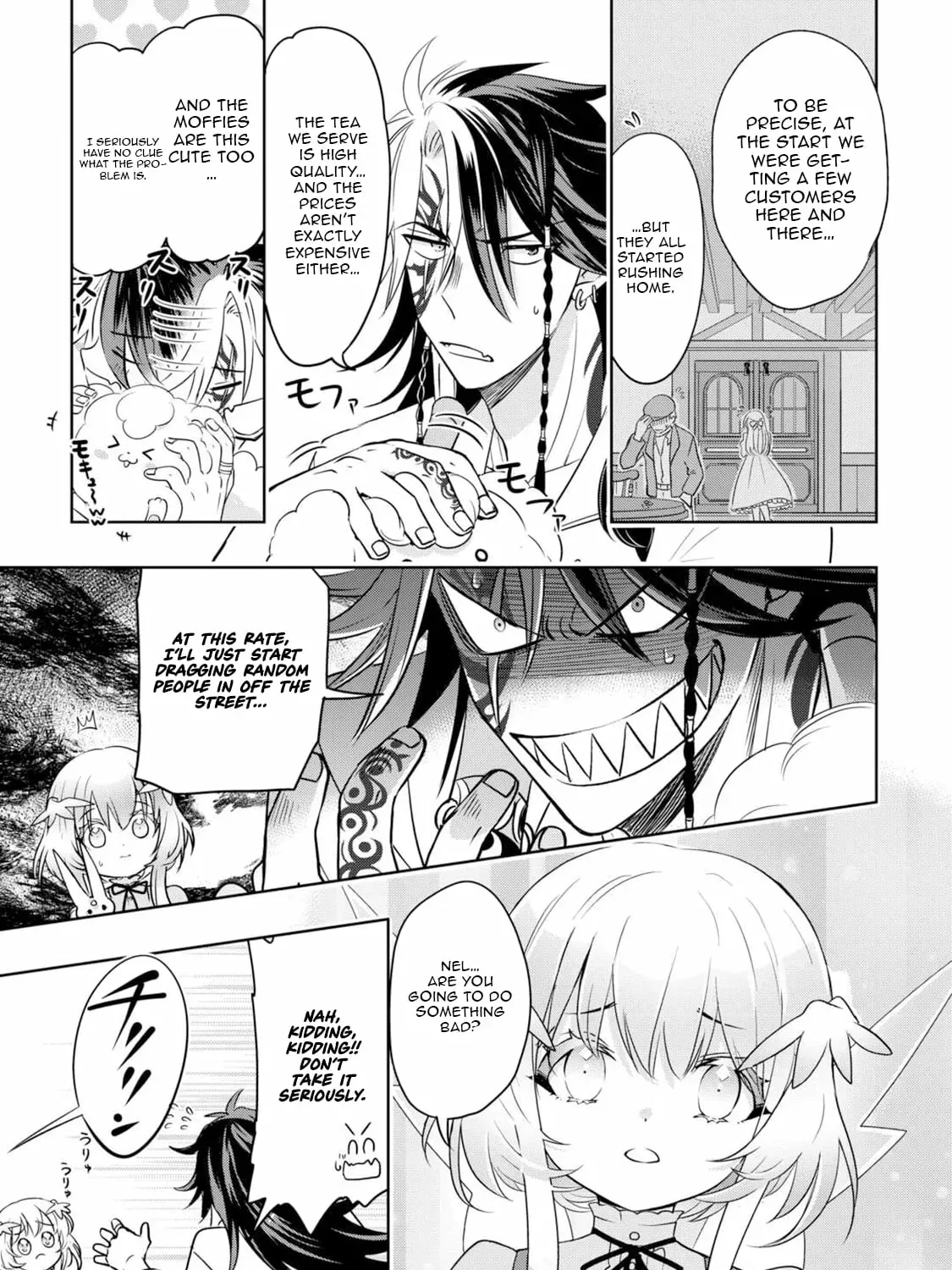 Sono Mofu Café Tenshu, Moto Saikyō Kaizoku. Chapter 3 - page 6