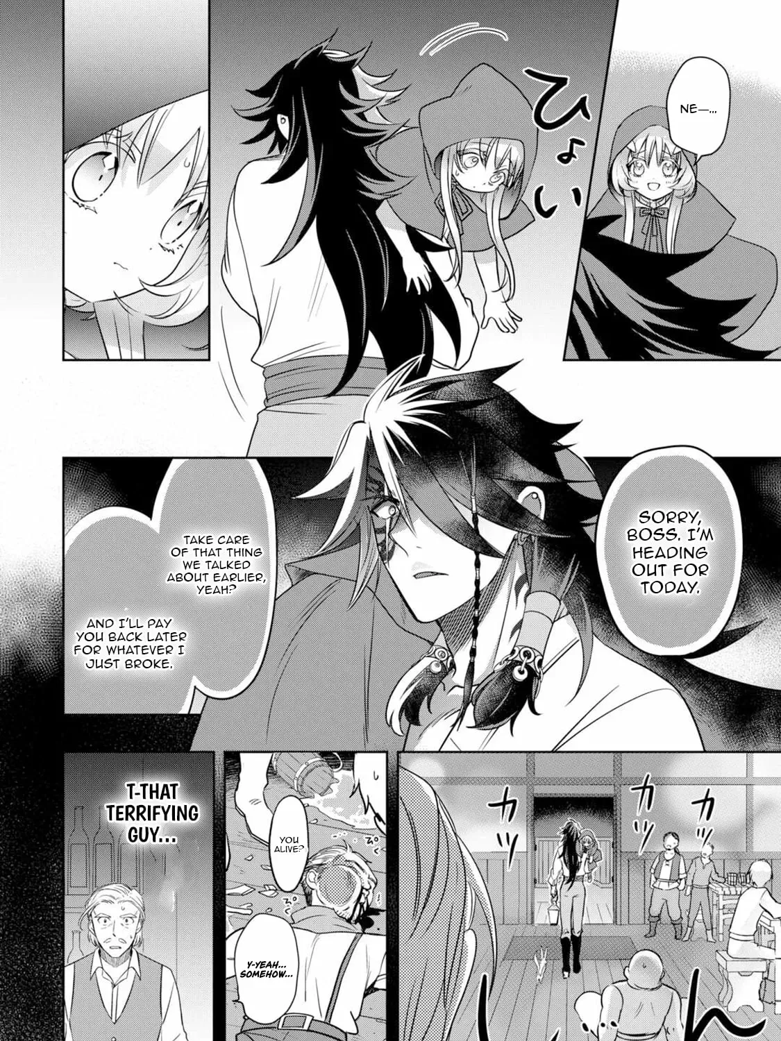 Sono Mofu Café Tenshu, Moto Saikyō Kaizoku. Chapter 4 - page 48