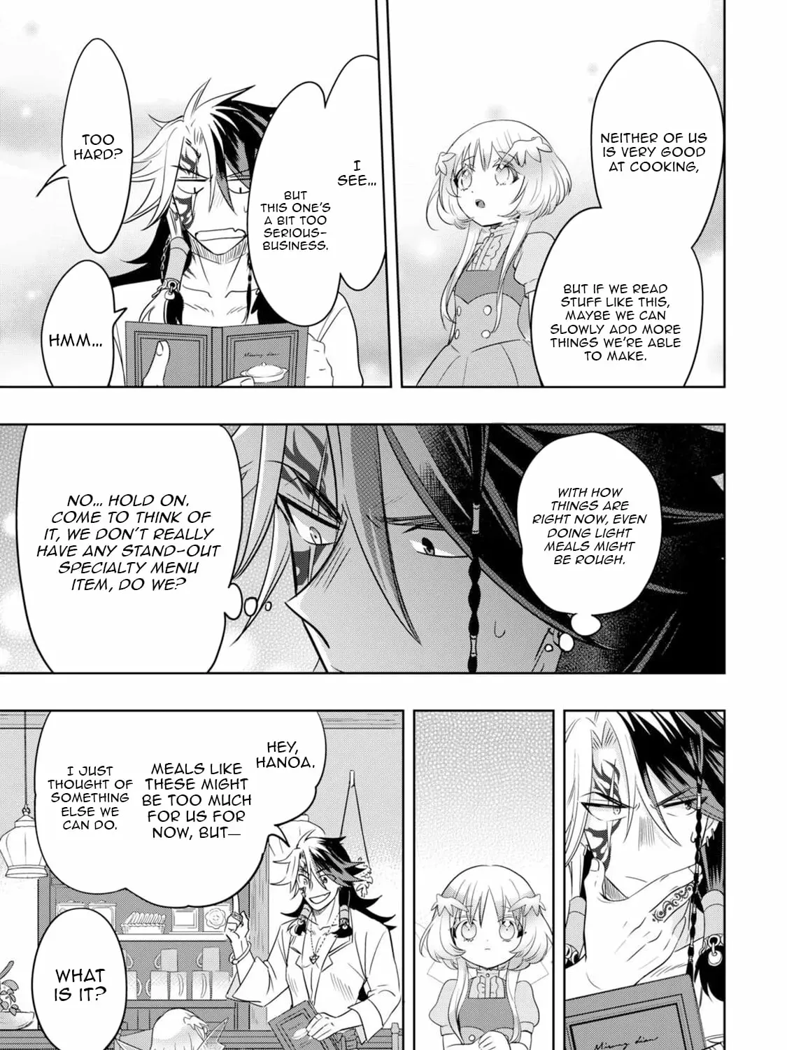 Sono Mofu Café Tenshu, Moto Saikyō Kaizoku. Chapter 4 - page 58