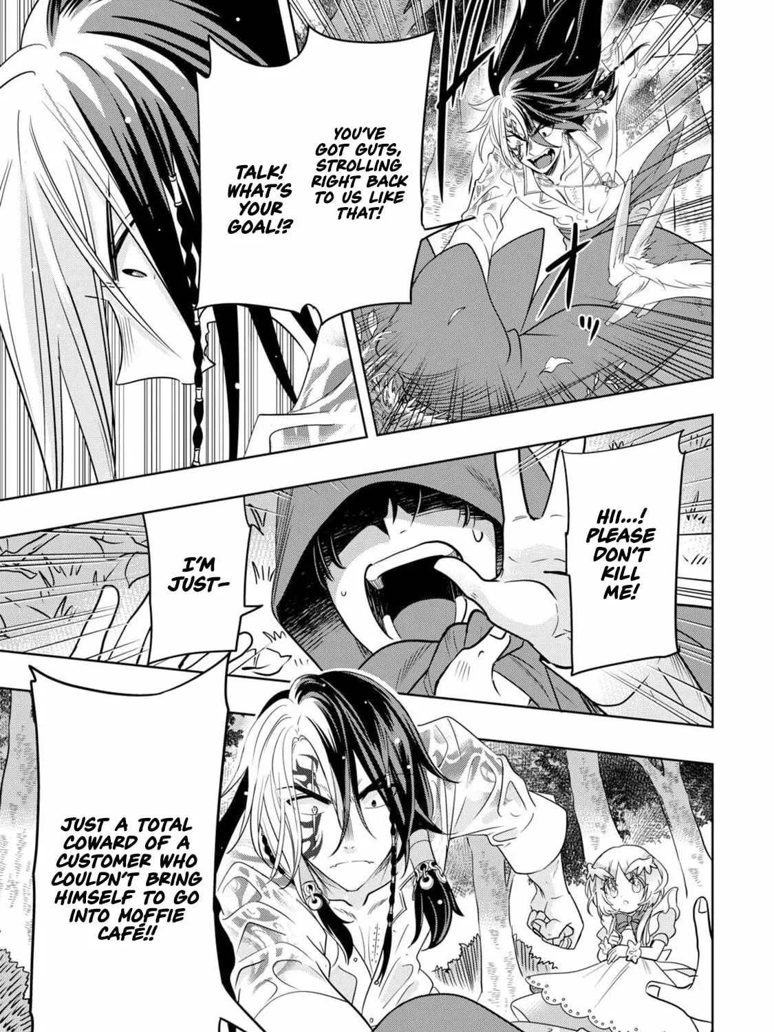 Sono Mofu Café Tenshu, Moto Saikyō Kaizoku. Chapter 5 - page 42
