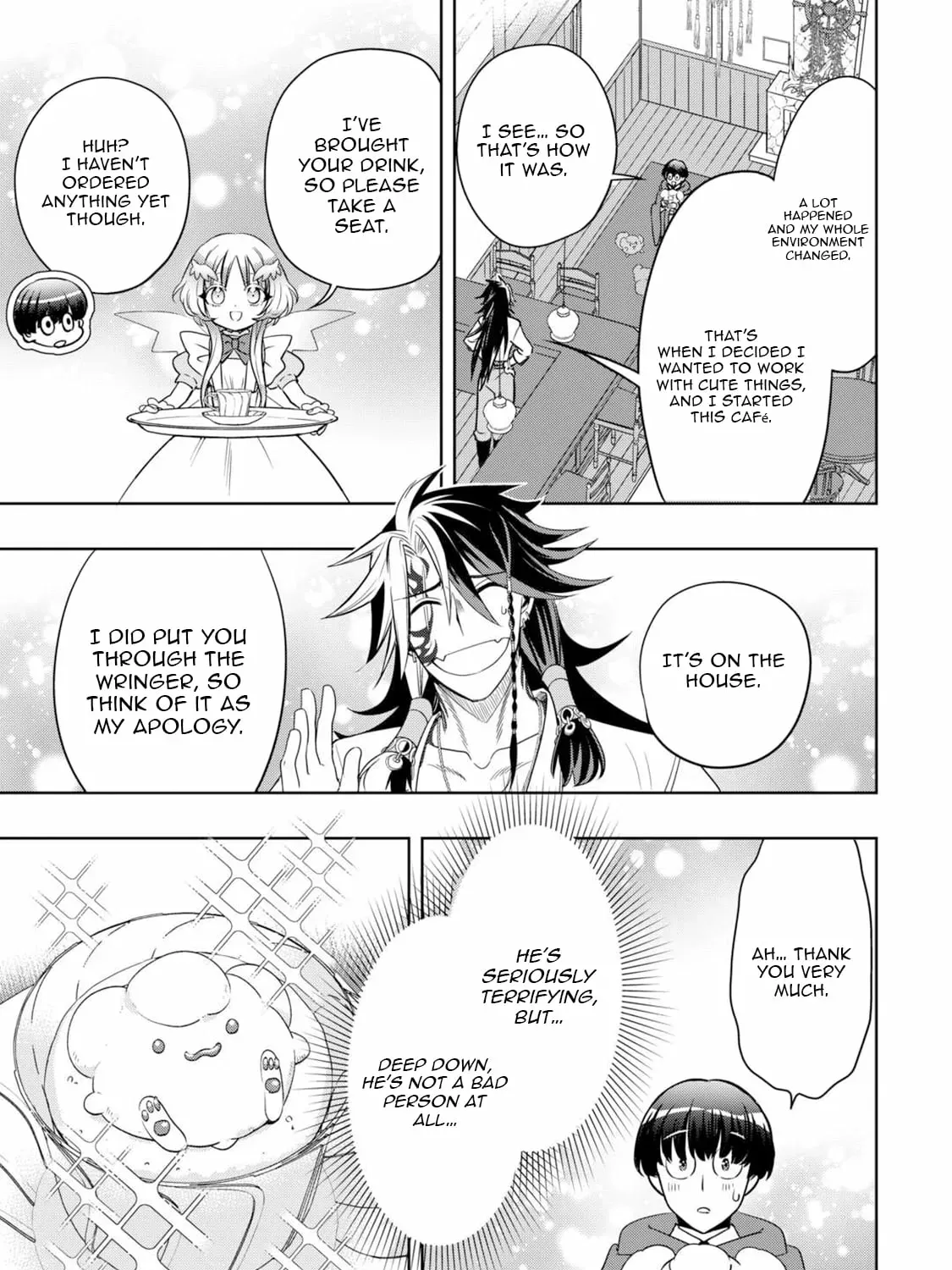 Sono Mofu Café Tenshu, Moto Saikyō Kaizoku. Chapter 5 - page 50
