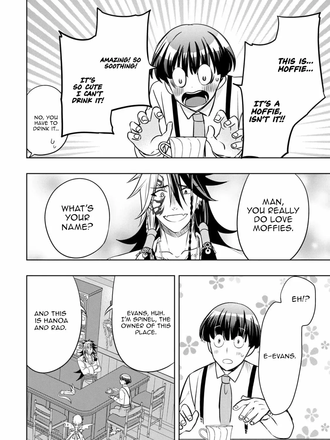 Sono Mofu Café Tenshu, Moto Saikyō Kaizoku. Chapter 5 - page 52