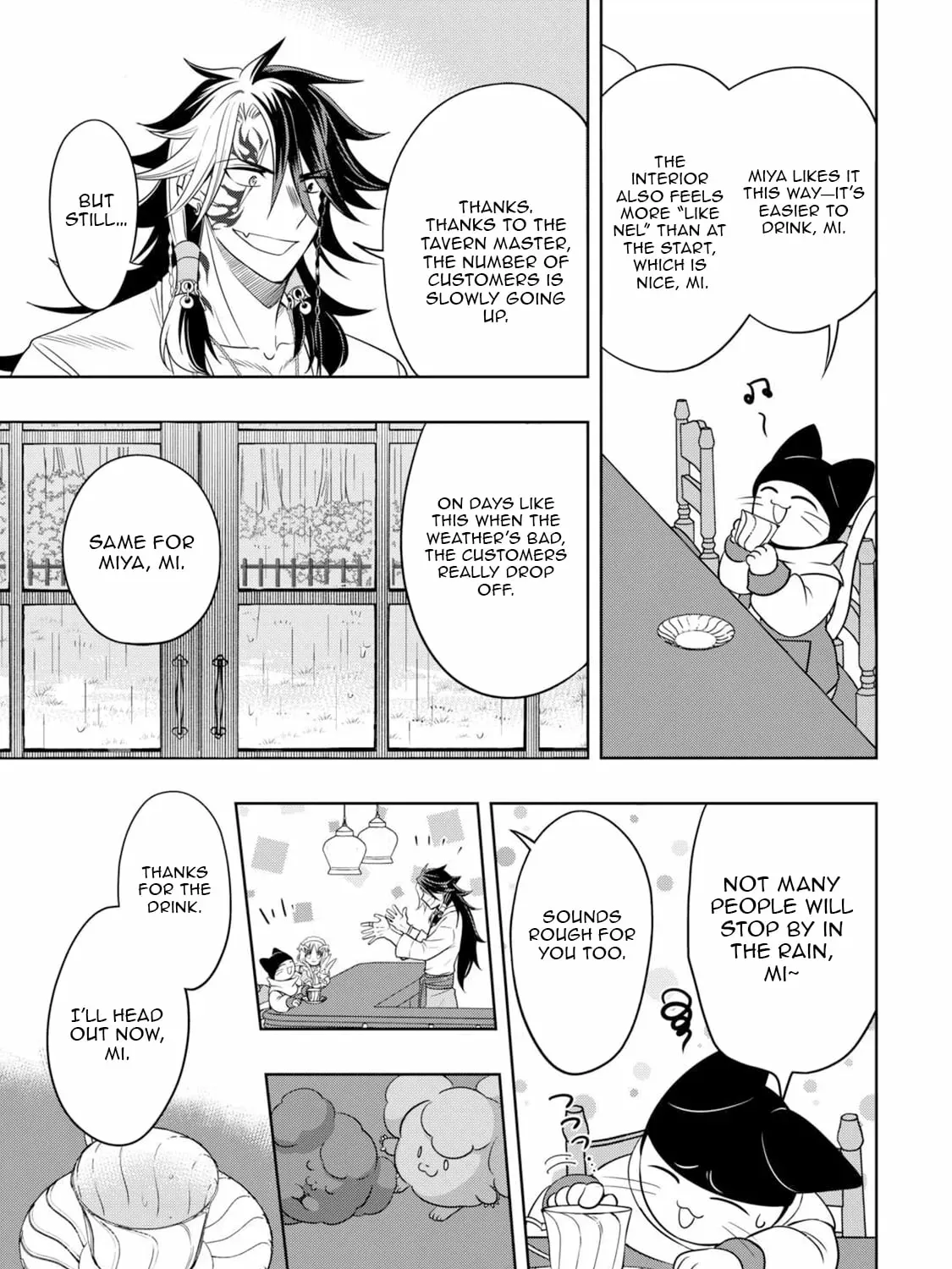 Sono Mofu Café Tenshu, Moto Saikyō Kaizoku. Chapter 5 - page 6
