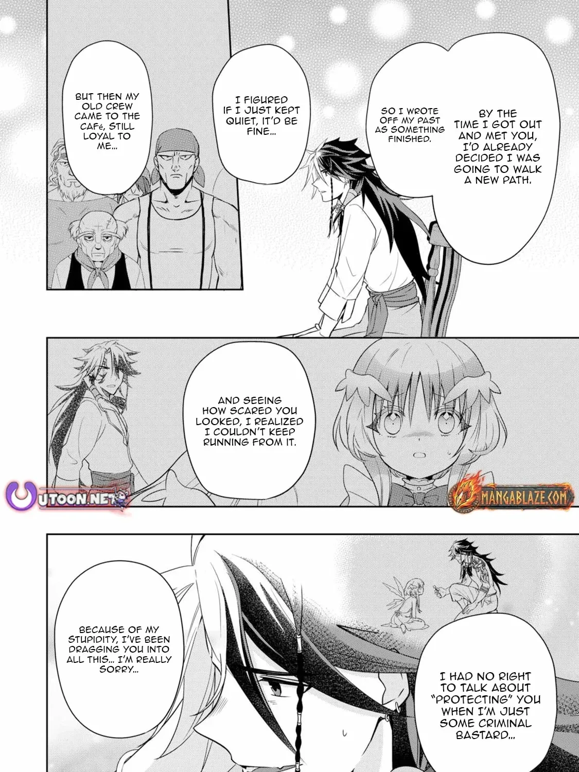 Sono Mofu Café Tenshu, Moto Saikyō Kaizoku. Chapter 6 - page 36