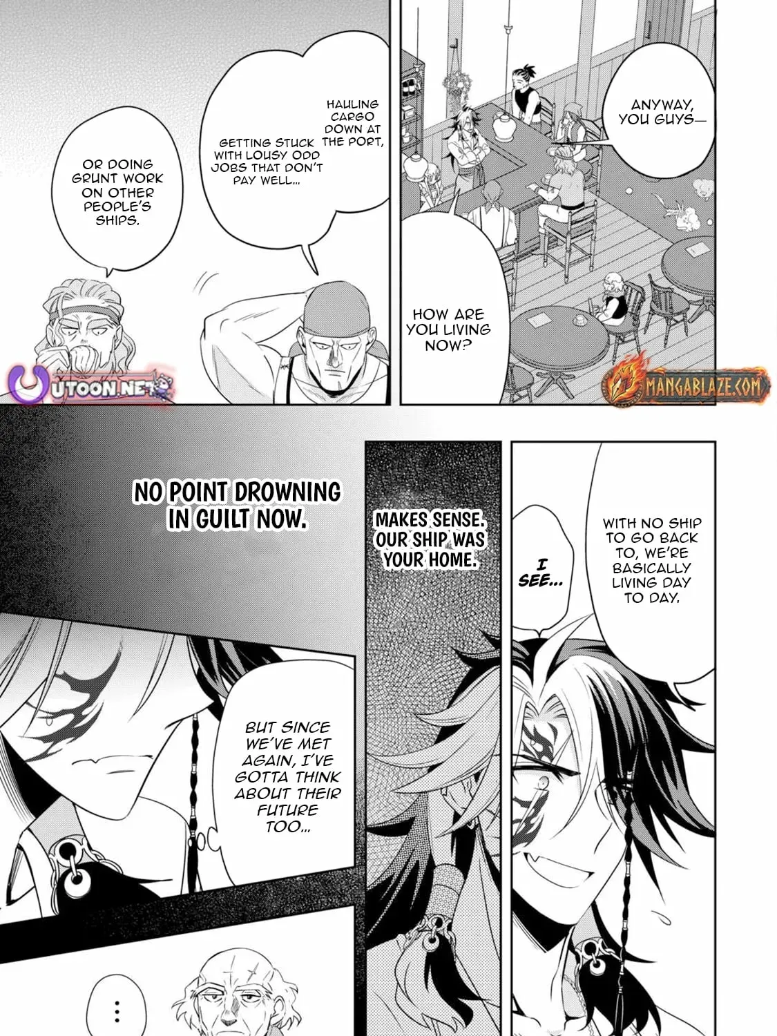Sono Mofu Café Tenshu, Moto Saikyō Kaizoku. Chapter 6 - page 50