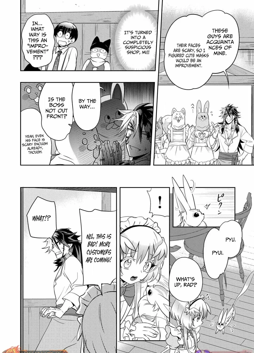 Sono Mofu Café Tenshu, Moto Saikyō Kaizoku. Chapter 7 - page 20