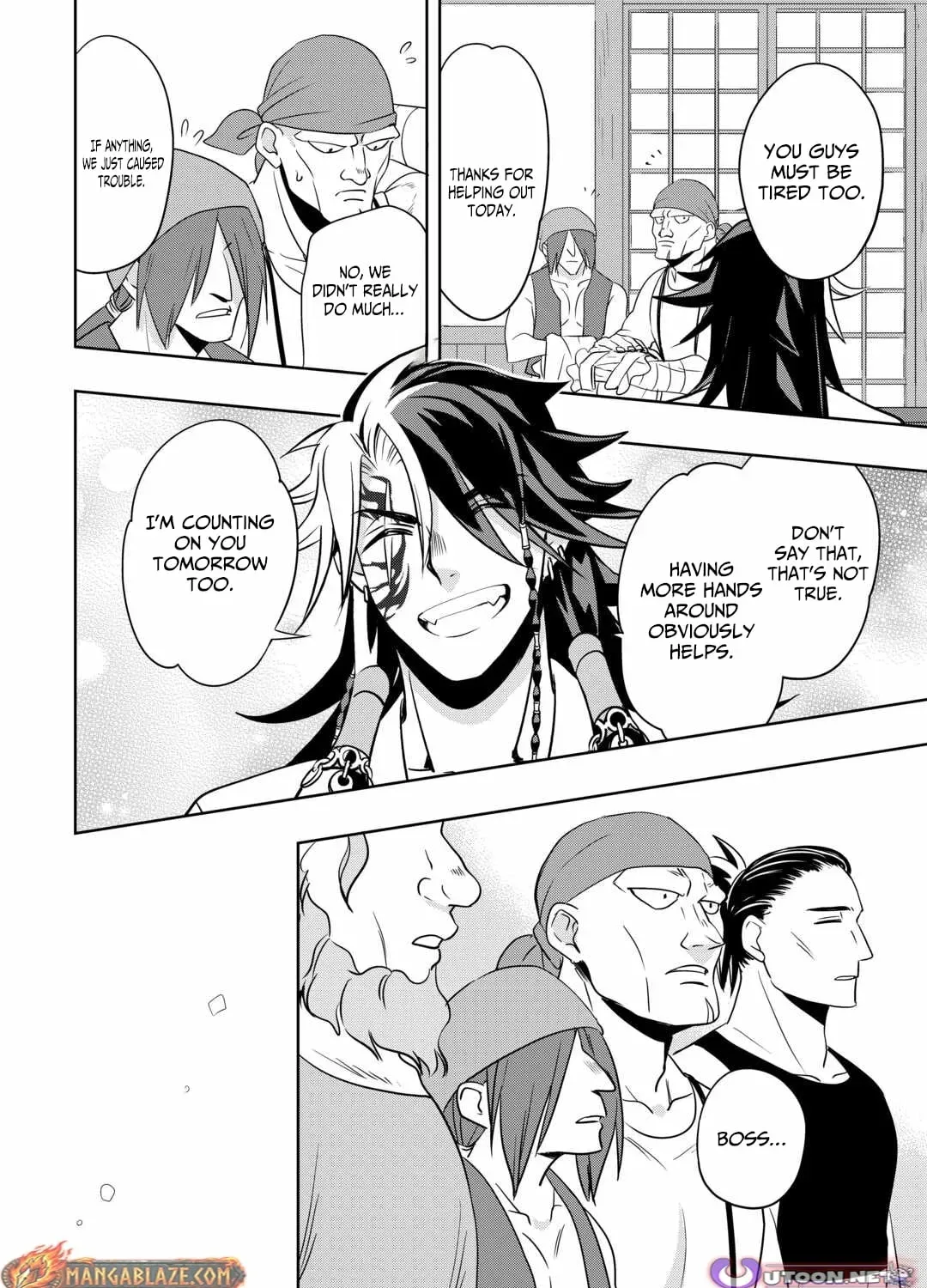 Sono Mofu Café Tenshu, Moto Saikyō Kaizoku. Chapter 7 - page 32