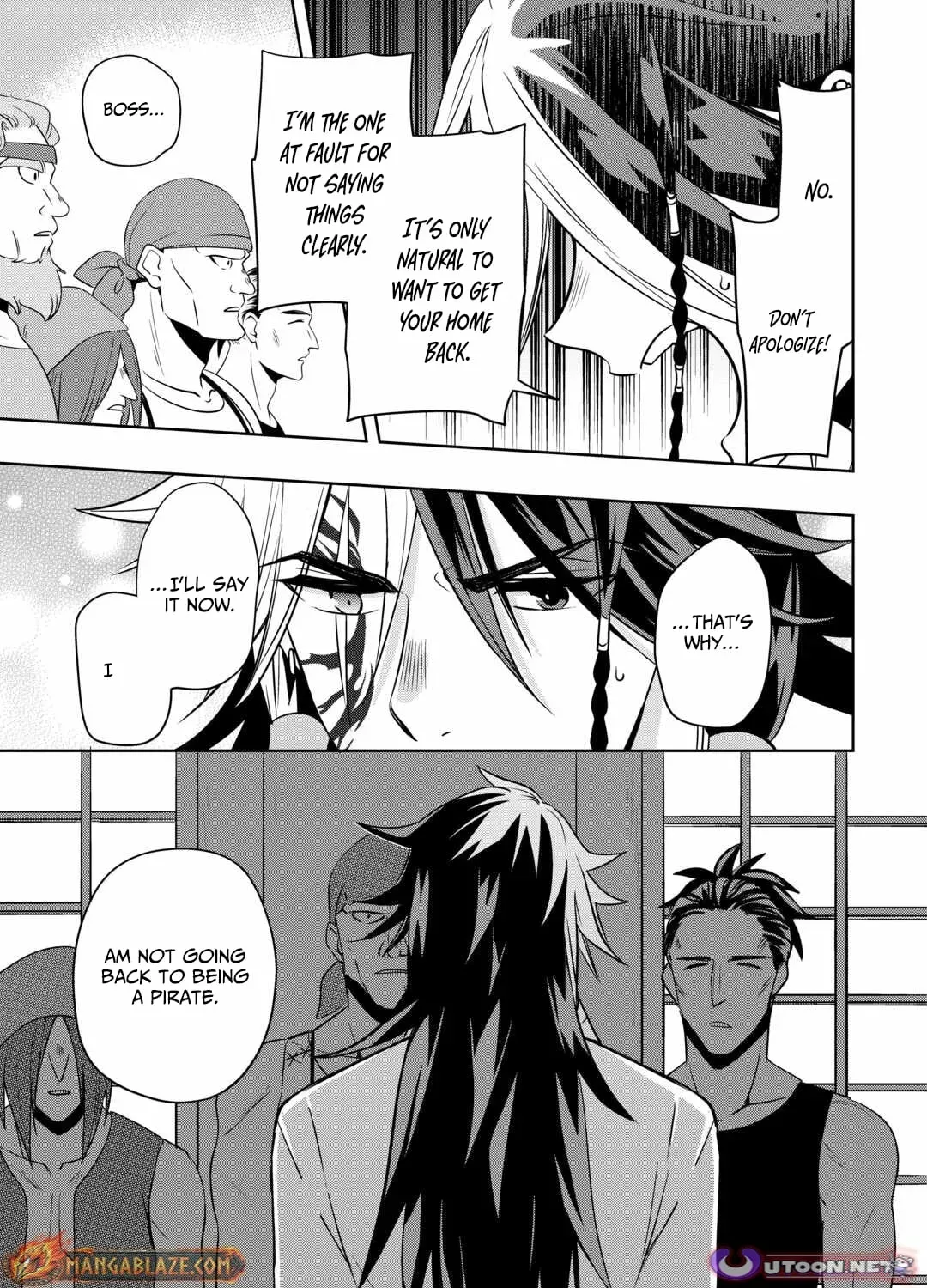 Sono Mofu Café Tenshu, Moto Saikyō Kaizoku. Chapter 7 - page 38