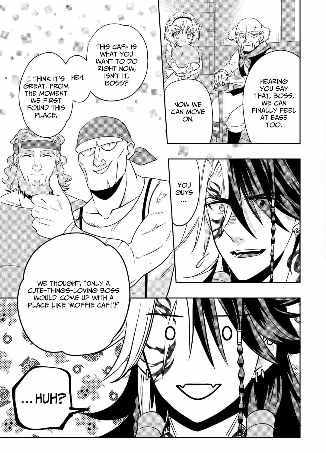 Sono Mofu Café Tenshu, Moto Saikyō Kaizoku. Chapter 7 - page 42