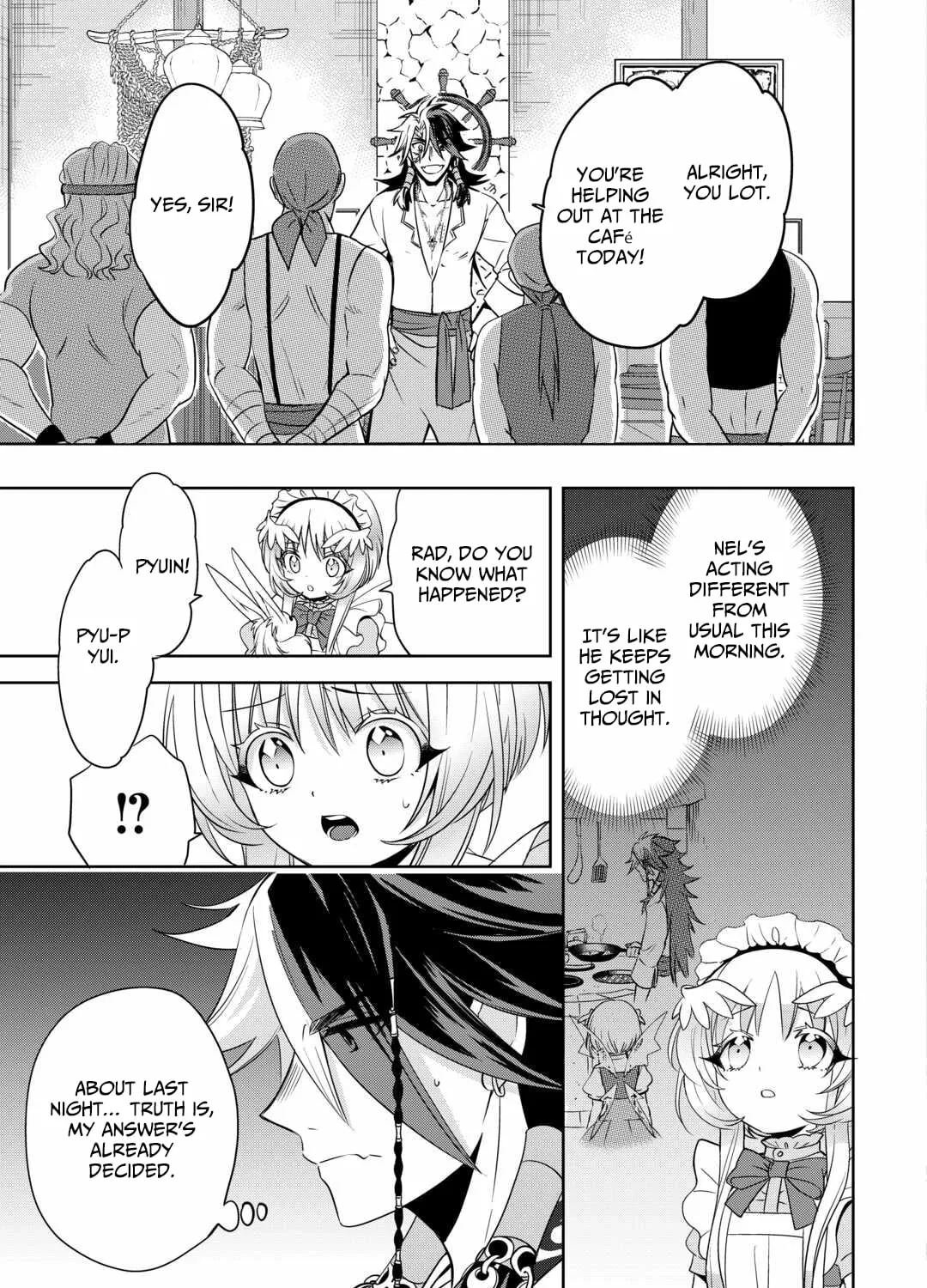 Sono Mofu Café Tenshu, Moto Saikyō Kaizoku. Chapter 7 - page 6