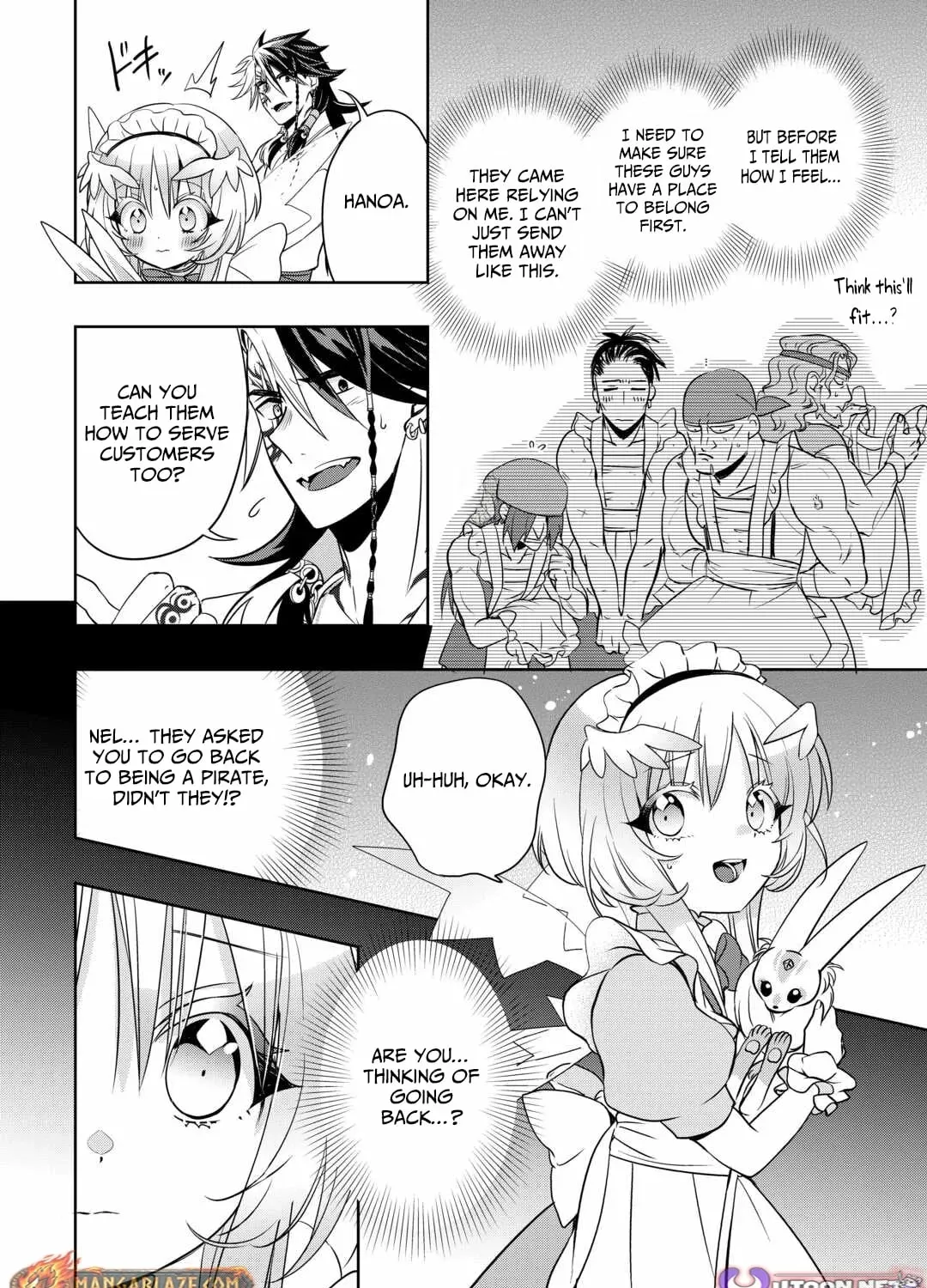 Sono Mofu Café Tenshu, Moto Saikyō Kaizoku. Chapter 7 - page 8