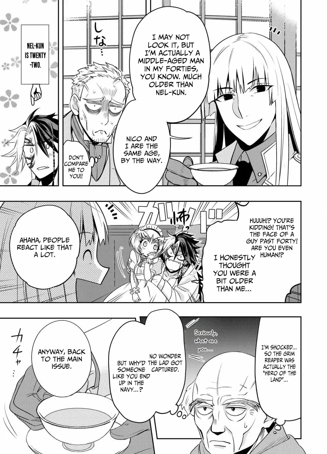 Sono Mofu Café Tenshu, Moto Saikyō Kaizoku. Chapter 8 - page 30