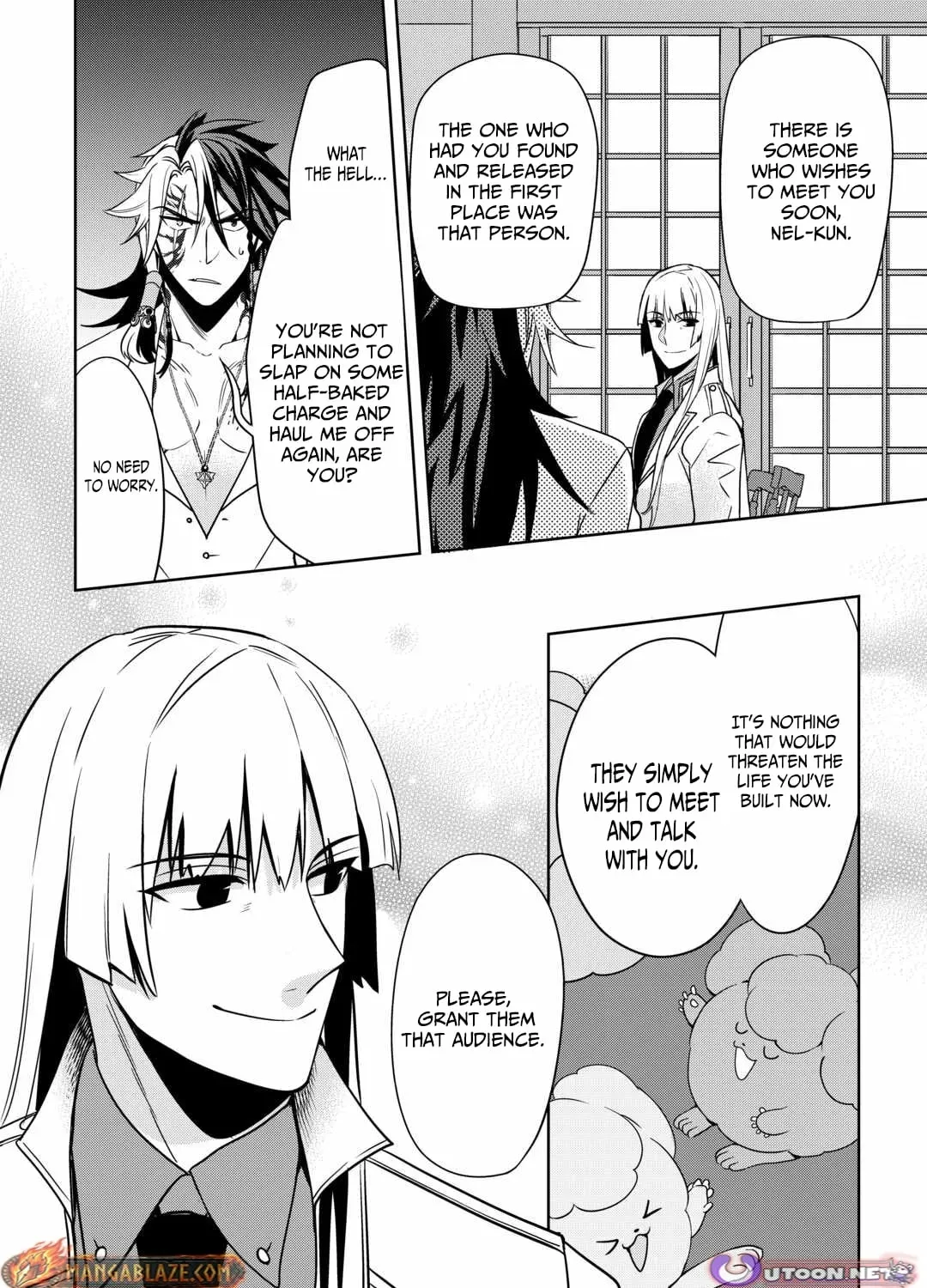 Sono Mofu Café Tenshu, Moto Saikyō Kaizoku. Chapter 8 - page 32