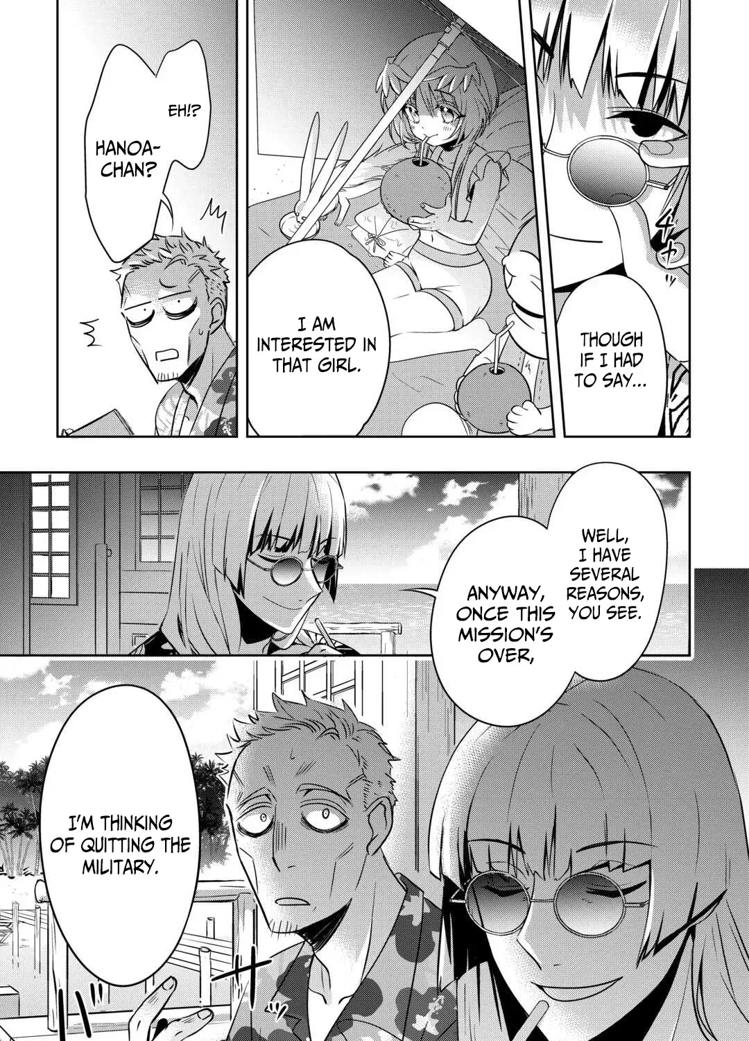 Sono Mofu Café Tenshu, Moto Saikyō Kaizoku. Chapter 9 - page 17