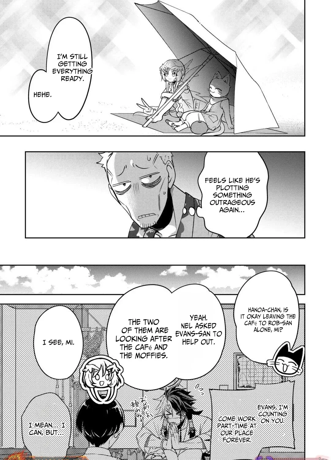Sono Mofu Café Tenshu, Moto Saikyō Kaizoku. Chapter 9 - page 21