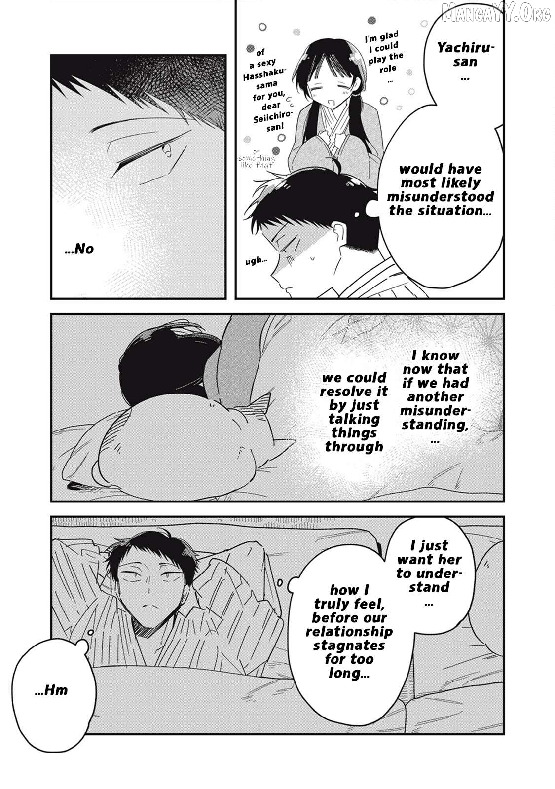 Yachiru-san grows when praised Chapter 13.1 - page 7