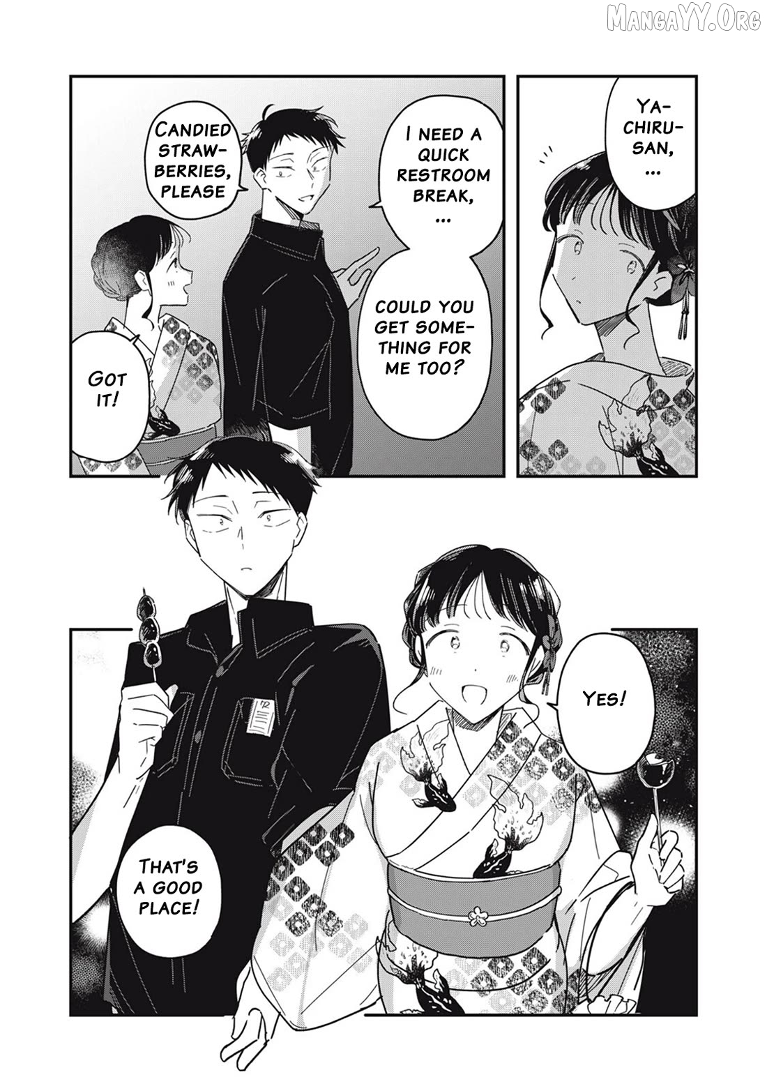 Yachiru-san grows when praised Chapter 13.2 - page 2