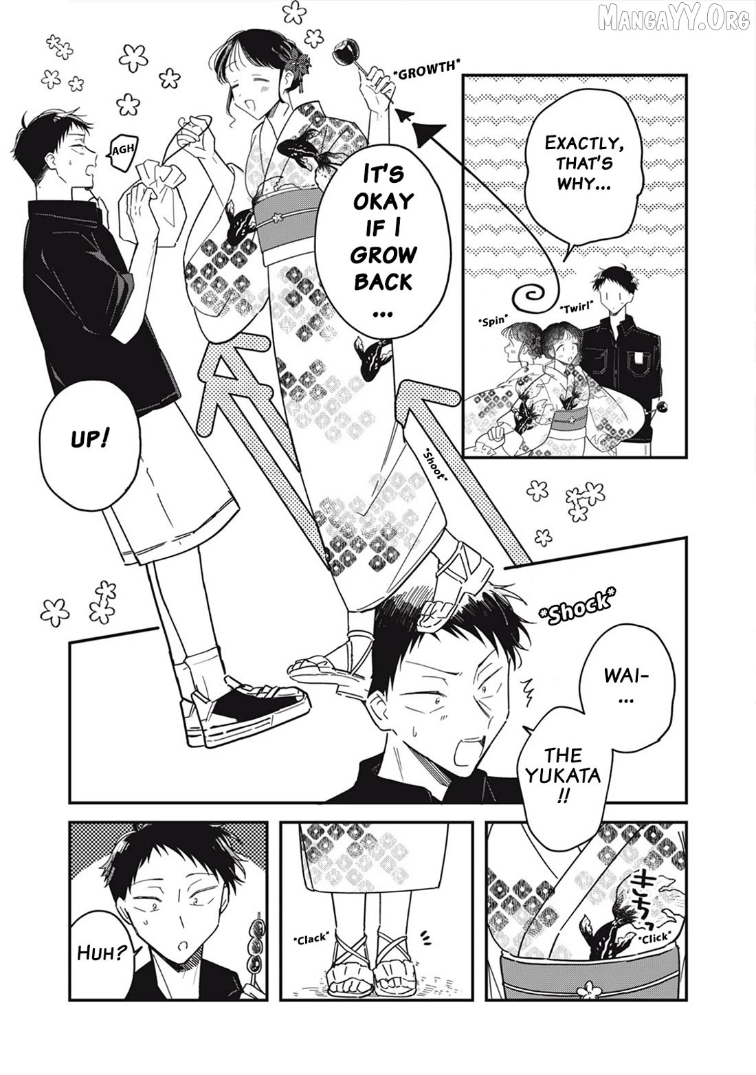 Yachiru-san grows when praised Chapter 13.2 - page 4