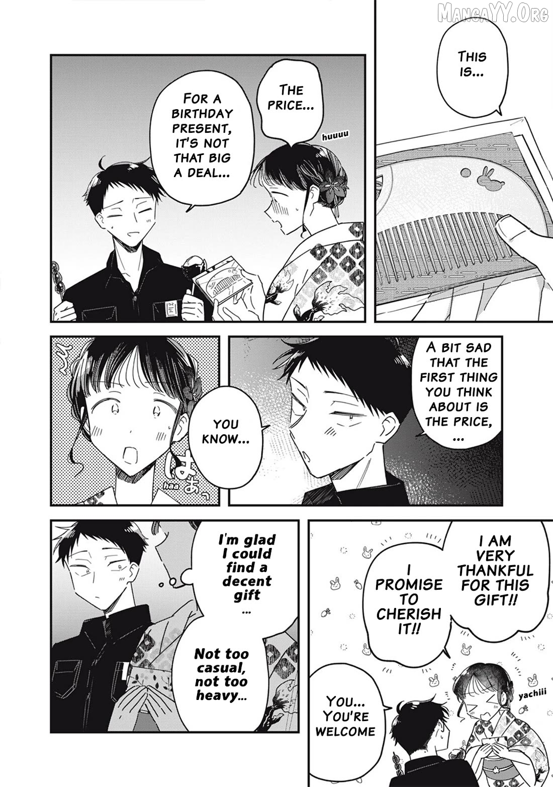Yachiru-san grows when praised Chapter 13.2 - page 9