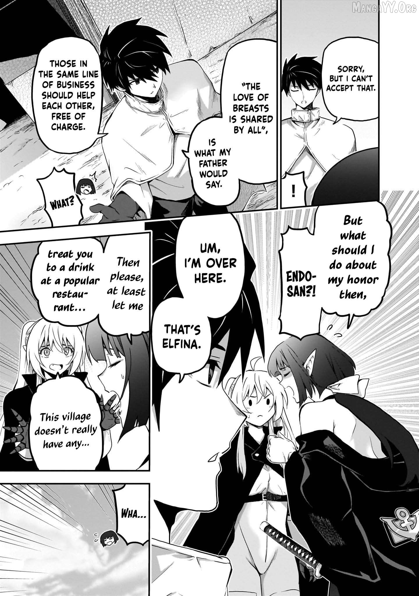 Milk-shibori Hunter no Isekai Sakunyuuki ~Nouka no Saenai Otoko ga Arayuru Shuzoku no Chiku-B o Moteasobi-toriko ni Suru~ Chapter 6 - page 4