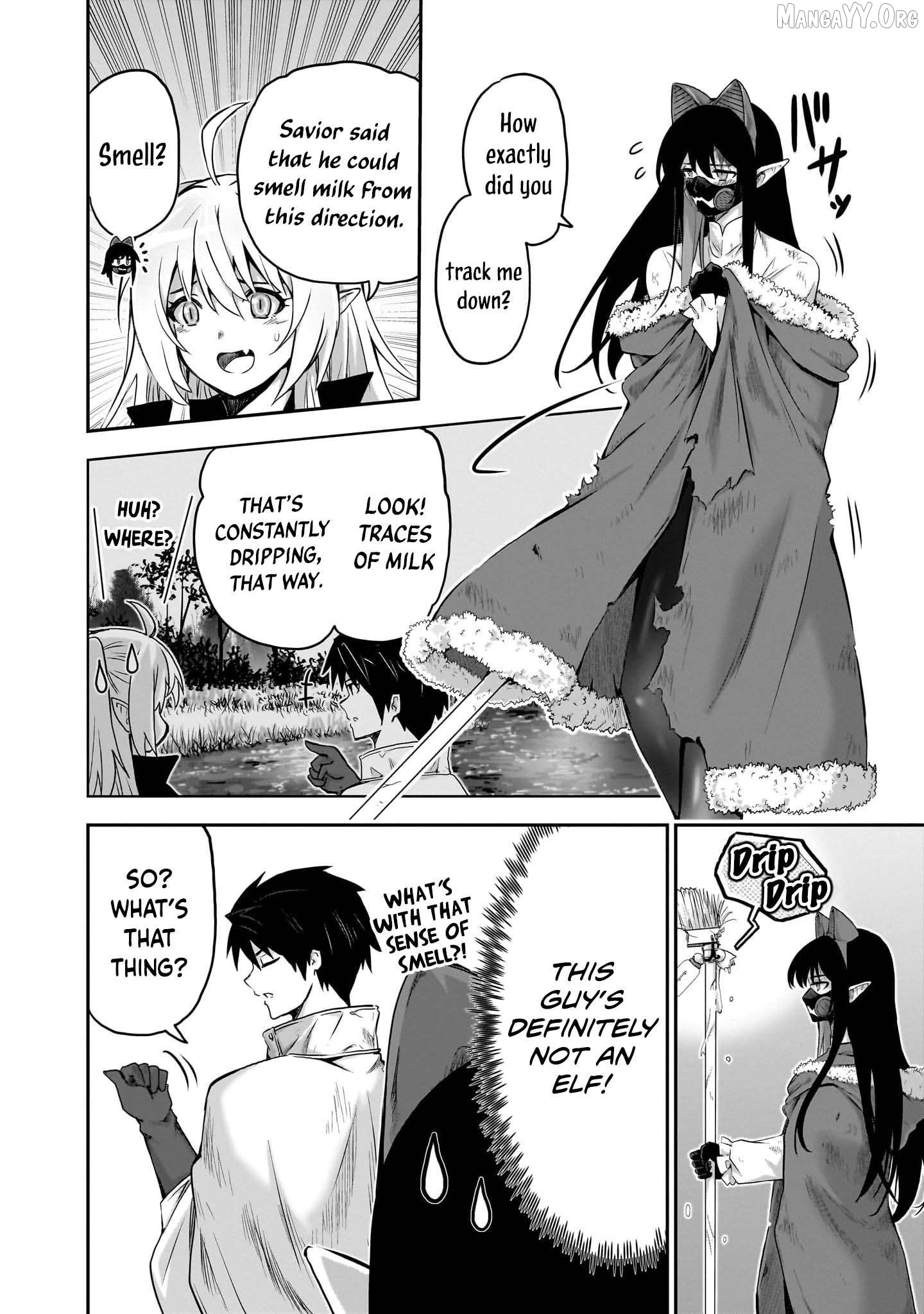 Milk-shibori Hunter no Isekai Sakunyuuki ~Nouka no Saenai Otoko ga Arayuru Shuzoku no Chiku-B o Moteasobi-toriko ni Suru~ Chapter 7 - page 20