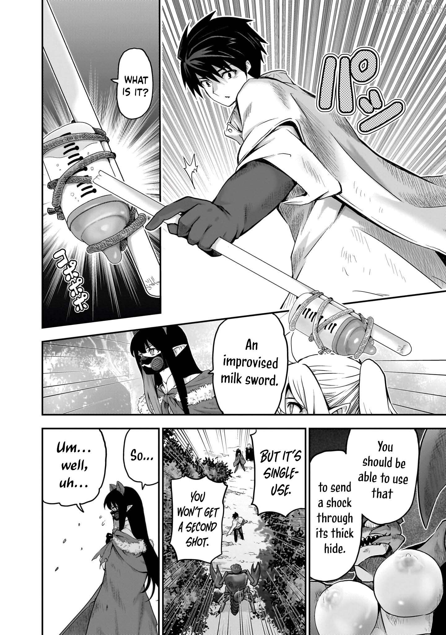 Milk-shibori Hunter no Isekai Sakunyuuki ~Nouka no Saenai Otoko ga Arayuru Shuzoku no Chiku-B o Moteasobi-toriko ni Suru~ Chapter 7 - page 32