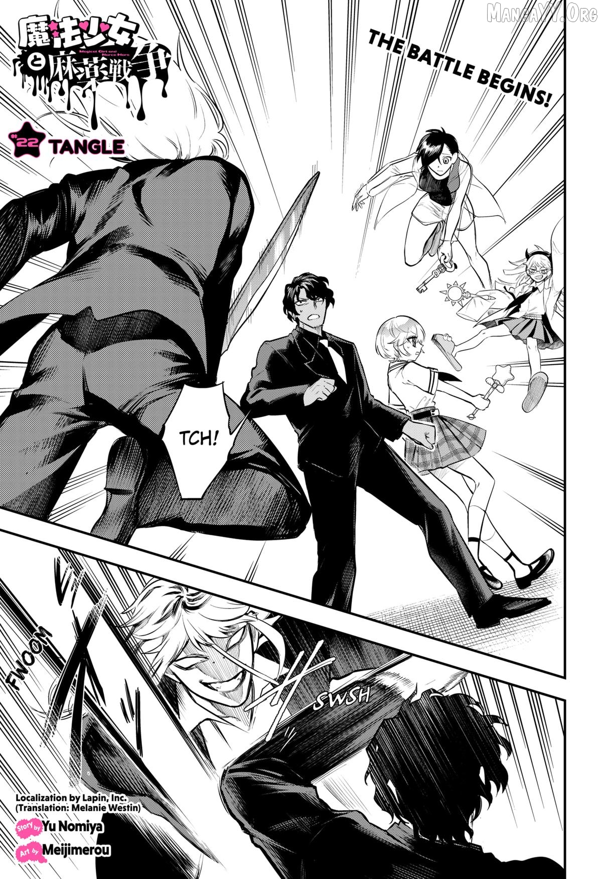 Magical Girl and Narco Wars Chapter 22 - page 1