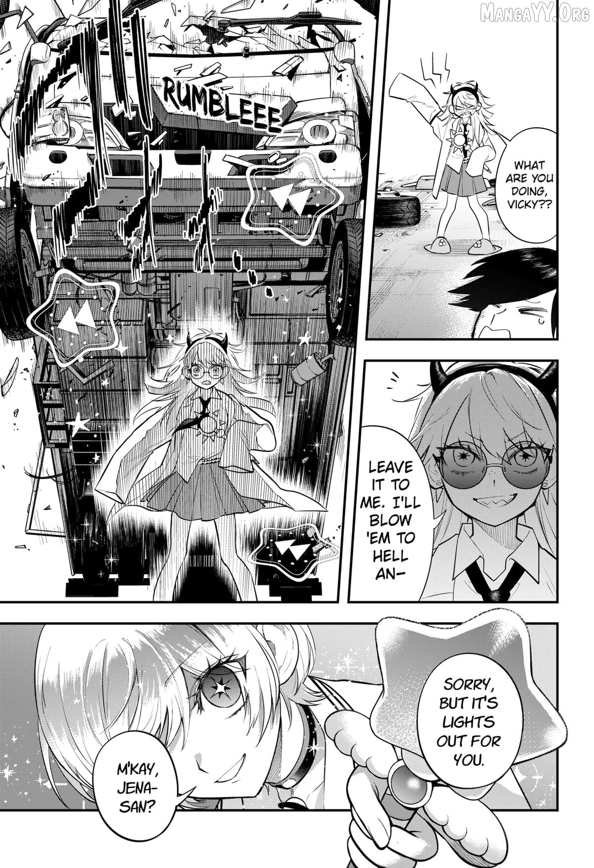 Magical Girl and Narco Wars Chapter 22 - page 5