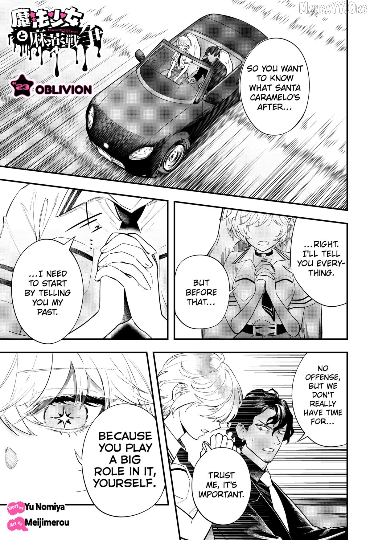 Magical Girl and Narco Wars Chapter 23 - page 1