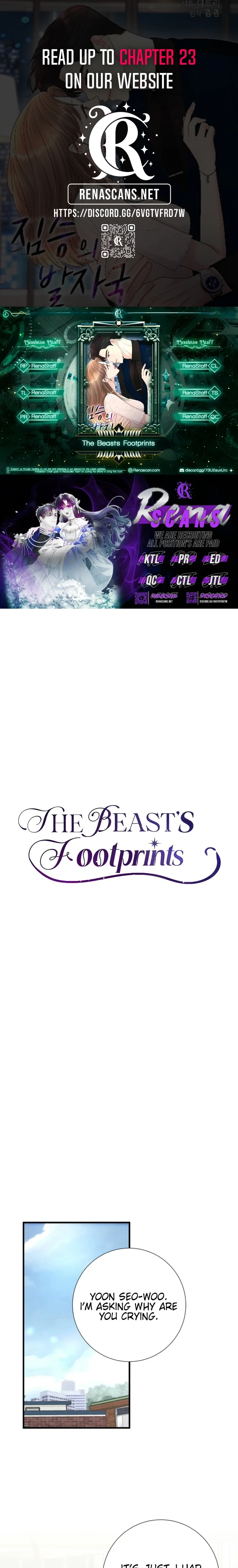 The Beast's Footprints Chapter 17 - page 1