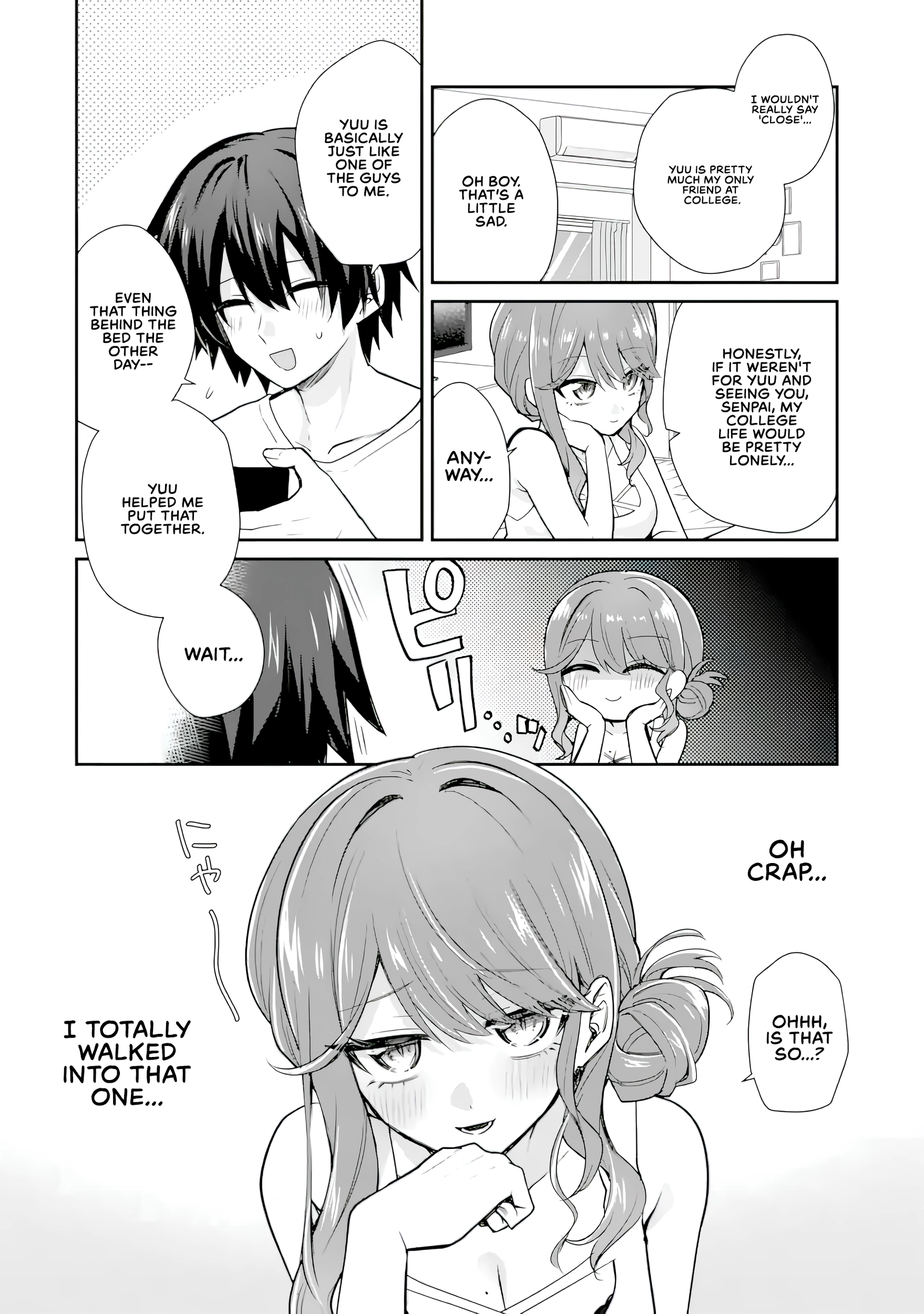 Sweet Cohabitation Romcom With My Senior Girlfriend and Alcohol Starts At Twenty Chapter 4.5 - page 4