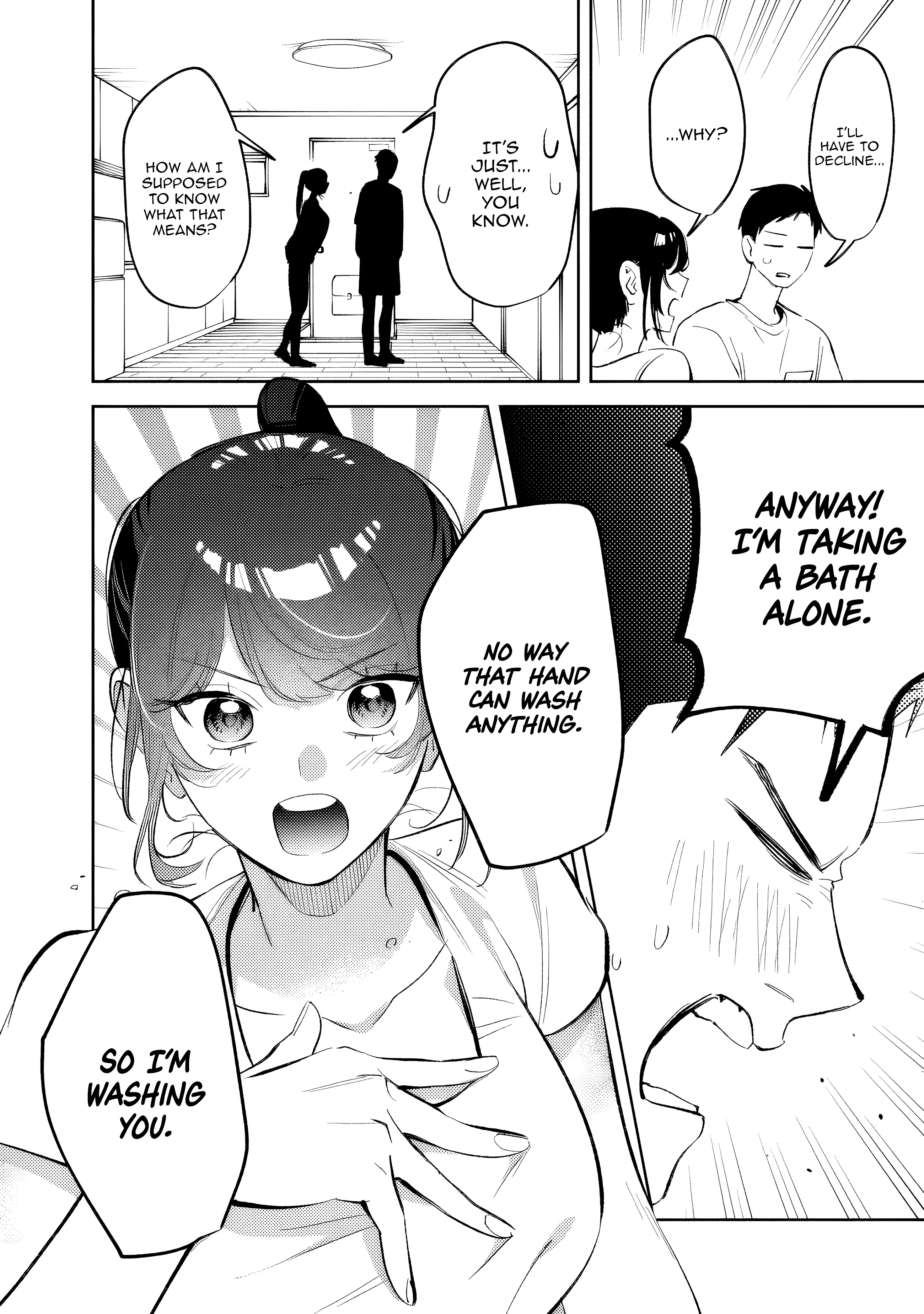 Living together with the queen from my high school days Chapter 32 - page 9